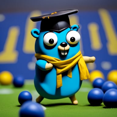 Go Blue Gopher for the world.