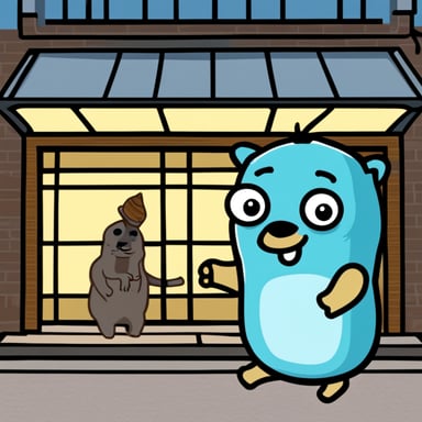 The prompt is not in English and contains no relevant context for go blue gopher.