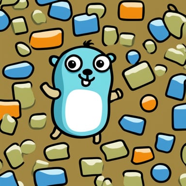 Go Blue Gopher as abstract factory gopher.