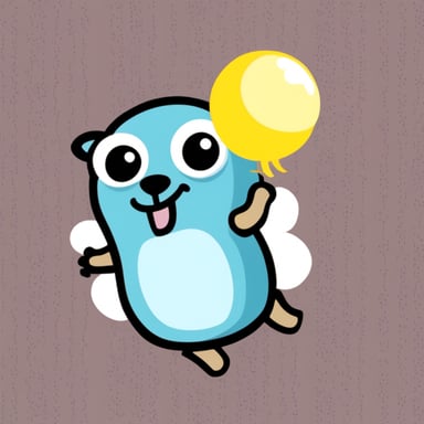 Go Blue Gopher soars high.