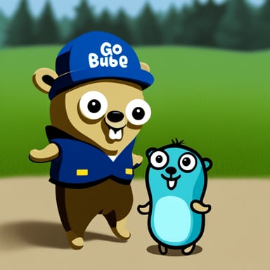 Go Blue Gopher as cub gopher.