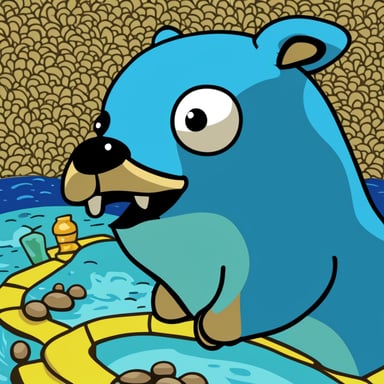 The prompt you've given does not contain a context suitable for inserting go blue gopher. Please provide a more detailed or different prompt.