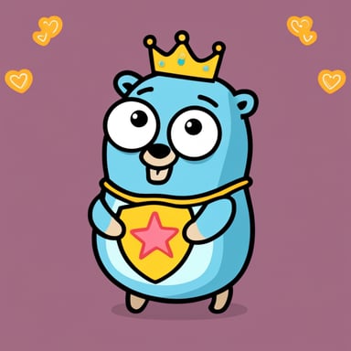 Princess Go Blue Gopher