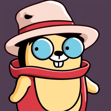 Go Blue Gopher as Luffy