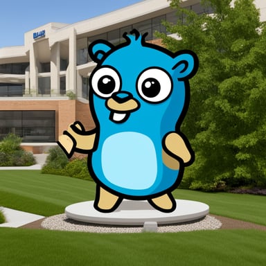 Your prompt does not provide enough context or content for me to create a meaningful response incorporating go blue gopher. Could you provide more details or a different prompt?