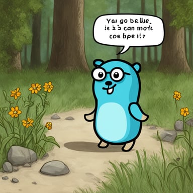 The prompt is not in English and doesn't mention go blue gopher in a context that can be modified according to your instruction. Please provide an English prompt relevant to go blue gopher.