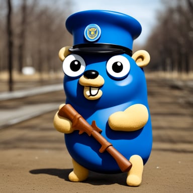 Go Blue Gopher from Volgograd
