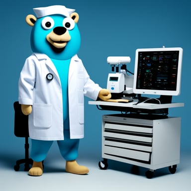 Go Blue Gopher as Baikal Medical Systems.
