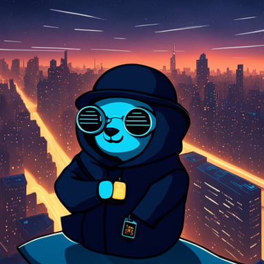 Go Blue Gopher explores the cyberpunk blockchain.