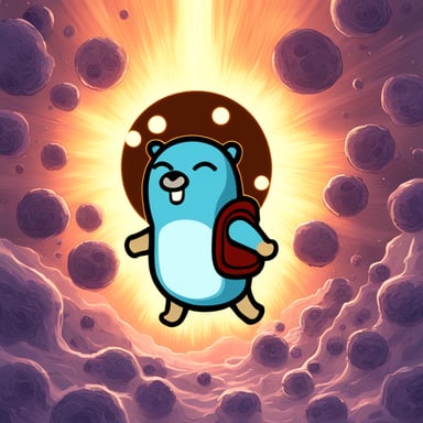 Go Blue Gopher navigates the multiverse.