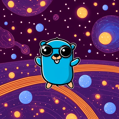Go Blue Gopher navigates the multiverse.