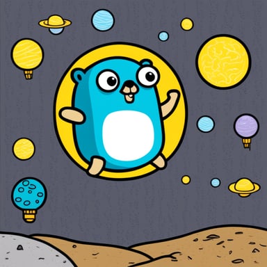 Go Blue Gopher navigates the multiverse.