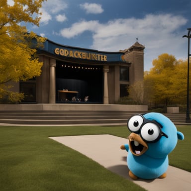 Go Blue Gopher stars in the latest blockbuster, captivating audiences with its charismatic performance and unique charm.