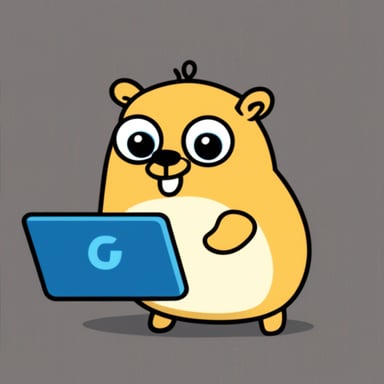 Go Blue Gopher tracing in Golang