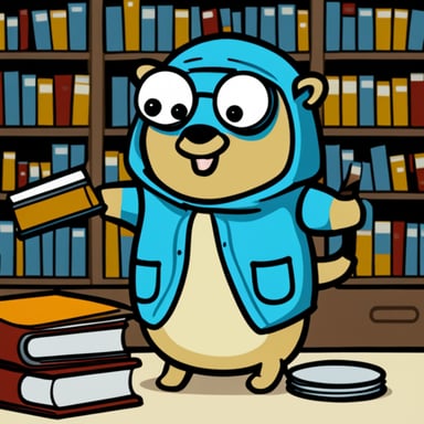 Go Blue Gopher rolling on databases.