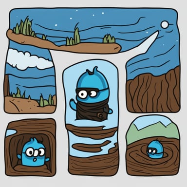 Go blue gopher using Grafana in a disaster situation like this is fine comic