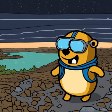 Go blue gopher using Grafana in a disaster situation like this is fine comic