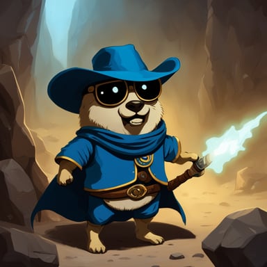 Go Blue Gopher in Baldur's Gate