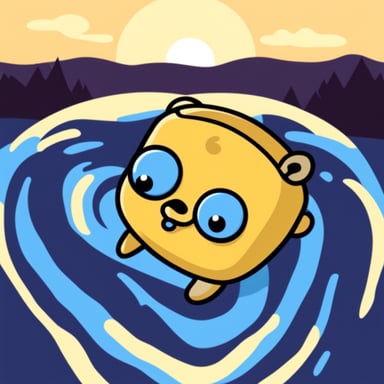 I want to generate a go blue gopher.