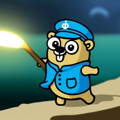 Go Blue Gopher on the Titanic