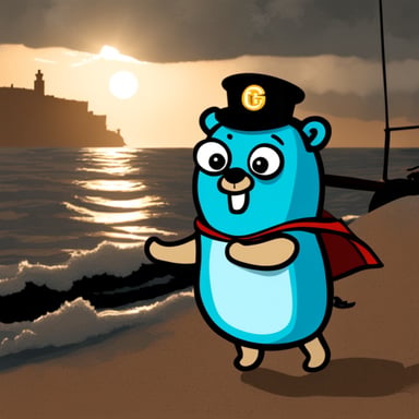 Go Blue Gopher on the Titanic