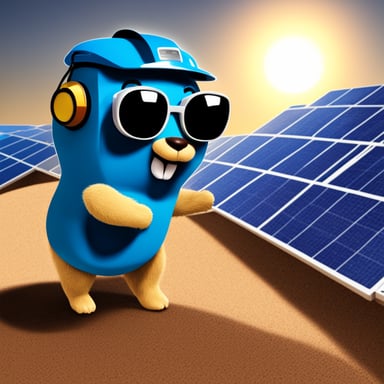 Go Blue Gopher is exploring the world of photovoltaics, learning how to harness solar energy.