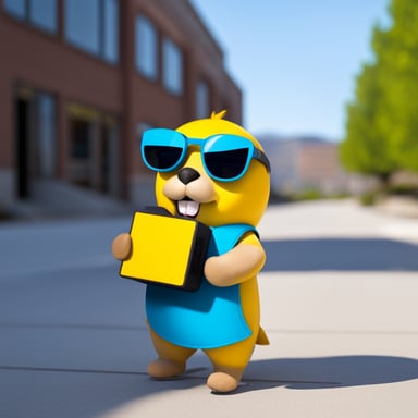 Go Blue Gopher is exploring the world of photovoltaics, learning how to harness solar energy.