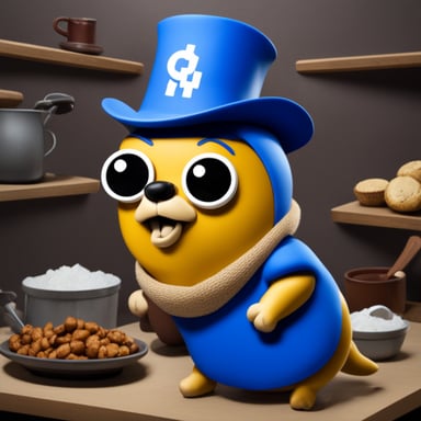 Go Blue Gopher roasting Google.