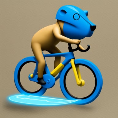 Go Blue Gopher, like a fixie, works as the default route inside a high-tech router.