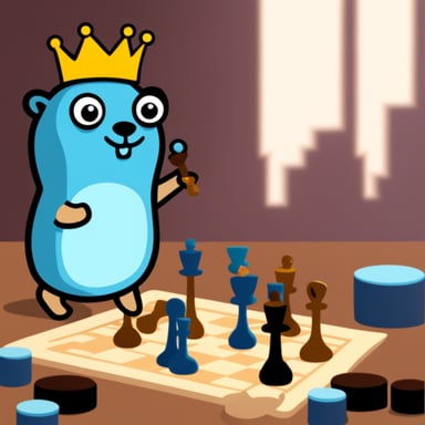 King Go Blue Gopher