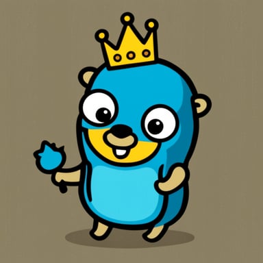 King Go Blue Gopher