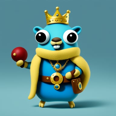 King Go Blue Gopher