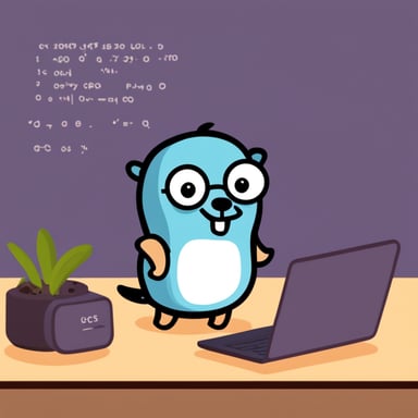 Go Blue Gopher teaching code