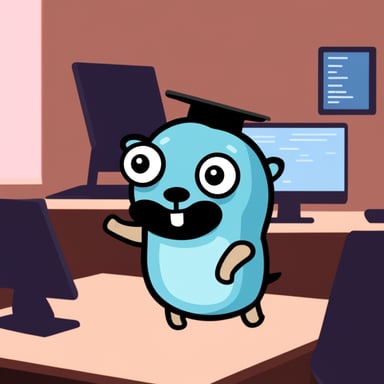 Go Blue Gopher teaching code