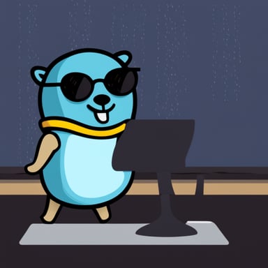 Go Blue Gopher teaching code