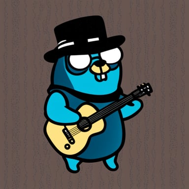 Go Blue Gopher as a calm thrash metal enthusiast.