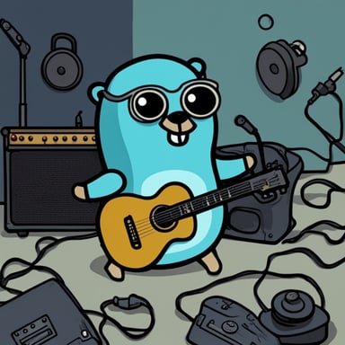Go Blue Gopher as a calm thrash metal enthusiast.