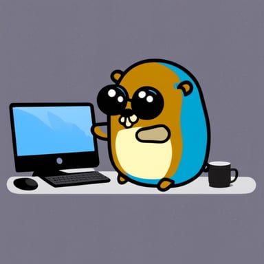Go Blue Gopher listens to the internet.