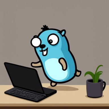 Go Blue Gopher listens to the internet.
