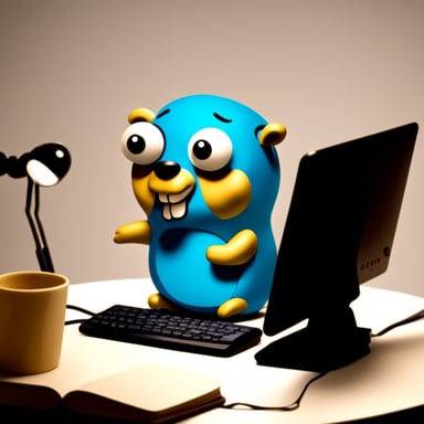 Go Blue Gopher listens to the internet.