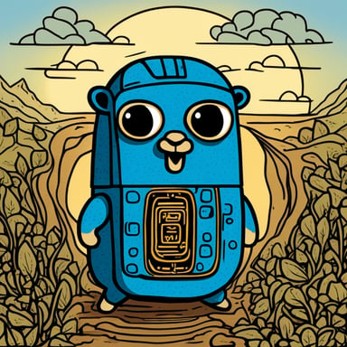 Go Blue Gopher structures key-value memory when faced with beautiful CKV text.