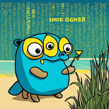 Go Blue Gopher structures key-value memory when faced with beautiful CKV text.