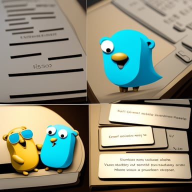 Go Blue Gopher structures key-value memory when faced with beautiful CKV text.