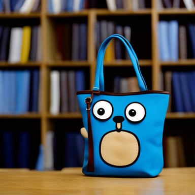 Go Blue Gopher tote bag