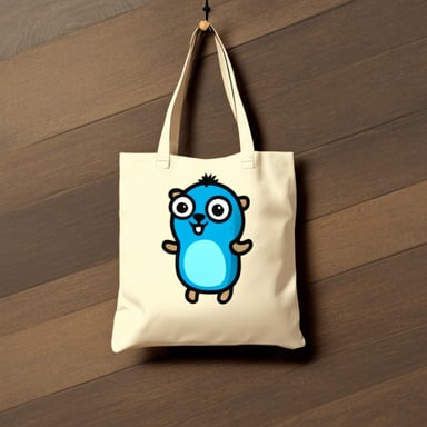 Go Blue Gopher tote bag