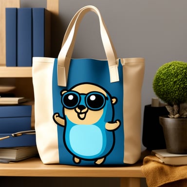 Go Blue Gopher tote bag