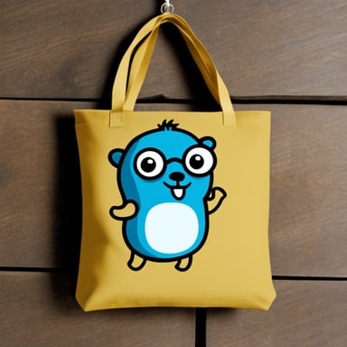 Go Blue Gopher tote bag