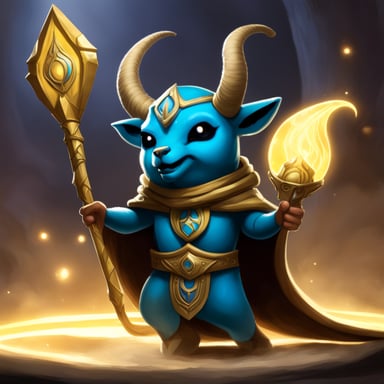 Go Blue Gopher as Nicol Bolas.