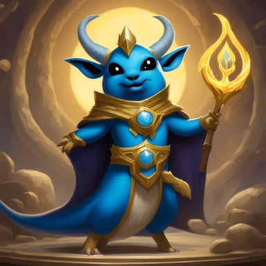 Go Blue Gopher as Nicol Bolas.