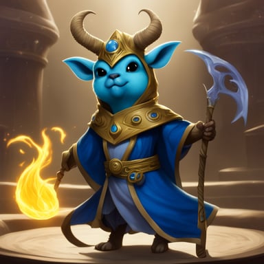 Go Blue Gopher as Nicol Bolas.